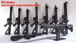 Review GampG CM16 ETU Series  AEG  Raven Airsoft [upl. by Dylan]