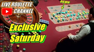 🔴 LIVE ROULETTE  🔥 Exclusive Saturday In Las Vegas Casino 🎰 BIG WIN ✅ 20240921 [upl. by Niklaus149]