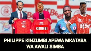 KINZUMBI WA TP MAZEMBE APEWA MKATABA WA AWALI SIMBA [upl. by Johnny]