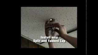 How to Replace Fire Sprinkler Escutcheons [upl. by Emyam609]