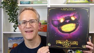 Wonderlands War  Board Game Rules  how to play [upl. by Akcirehs]