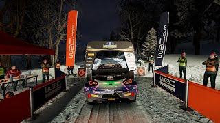 WRC Generations  Leagues  Sävar Rally Sweden  Ford Puma Rally1 [upl. by Noell982]