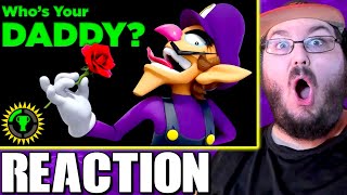 Game Theory The SECRET Family of Waluigi Mario REACTION [upl. by Assiram]