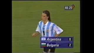 ARGENTINA vs BULGARIA  1994 FIFA World Cup [upl. by Iviv689]