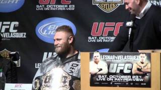 Cain Velasquez Vs Brock Lesnar [upl. by Brannon]