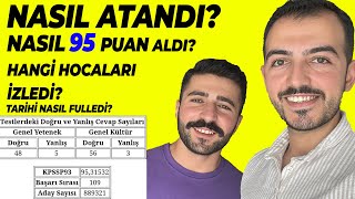 NASIL ATANDI 🥳 KPSS Süreci  Nasıl 95 Puan Aldı En İyi Kaynaklar Hangi Hocaları İzledi [upl. by Solrak]