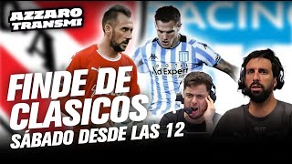 MEGATRANSMISIÓN EN VIVO INDEPENDIENTE VS RACING CON AZZARO Y JERO TORRES SANTORO [upl. by Brasca]