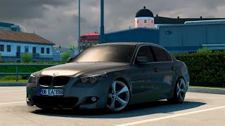 POV BMW 535D E60│REAL LIFE DRIVING│EURO TRUCK SIMULATOR 2 [upl. by Faires549]