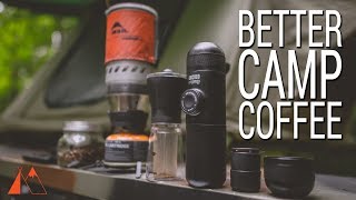 How to Make Coffee While Camping Wacaco MiniPresso [upl. by Alvira]