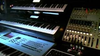 Escape from New York  Yamaha Motif XS Kurzweil PC 361 Korg M 50 Roland JX 305 Waldorf Blofeld [upl. by Notlrahc]