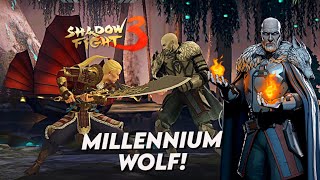 Defeating Millennium Wolf  Marcus Plane 3  Shadow Fight 3 [upl. by Adnarahs]