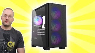 Montech Air 100 Micro ATX Case Black  Unboxing Installation amp Review [upl. by Mandeville992]