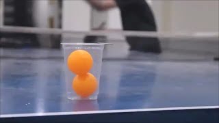 Table Tennis Trick Shots  Ping Pong India [upl. by Nierman286]