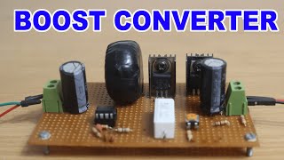 How To Make DC to DC Boost Converter  UC3843 IC [upl. by Maire311]