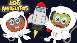 Astronautas 🚀👩🏻‍🚀 NUEVO Cancion İnfantil  Los Amiguitos Canciones Infantiles [upl. by Zumstein]