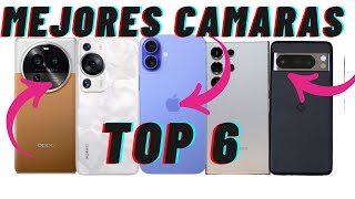 LAS 6 MEJORES CAMARAS DE CELULARES DE 2024 ✅ [upl. by Gromme]