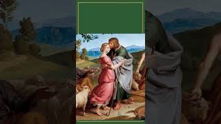 Columban Calendar Art Guide  July 2024  Jacob meets Rachel Labans daughter by a well shorts [upl. by Aerdnaek]