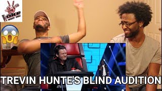 The Voice  Trevin Hunte  Listen Beyonce Blind Audition REACTION [upl. by Olpe671]