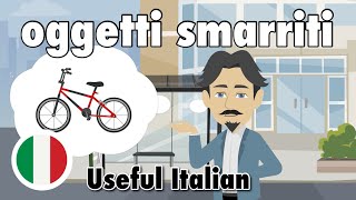 Learn Useful Italian Allufficio di oggetti smarriti  At the Lost and Found [upl. by Mercado328]