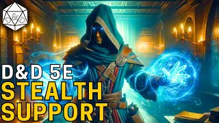 The Stealth Support A Sneaky Spellcasting Build  DampD 5e [upl. by Atteloj]