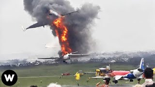 Tragic Most Terrifying Catastrophic Plane Crashes Filmed Seconds Before Disaster  Best Of The Week [upl. by Aubert]