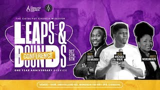 LEAPS amp BOUNDS CONFERENCE DAY 2  ANNIVERSARY SERVICE  SUN OCT 6TH 2024 THE CATALYST CHURCH GLOBAL [upl. by Noland]