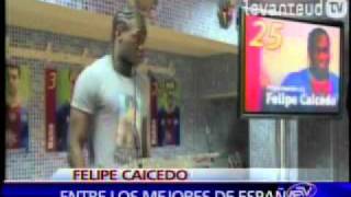 Felipe Caicedo ídolo en el Levante [upl. by Llenrag]