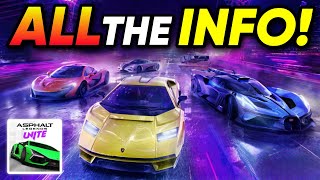 ALL the DETAILS about Asphalt Legends Unite  Asphalt 9 Legends New Update Info [upl. by Ytisahcal]