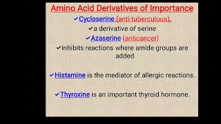 Imp AMINO ACID derivatives II Azaserine  Cycloserine [upl. by Zeuqirdor]