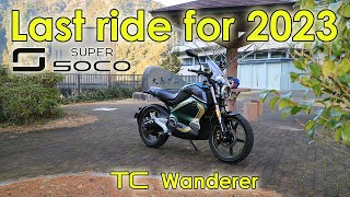 Super Soco TC Wanderer  Last ride for 2023 [upl. by Maroney]