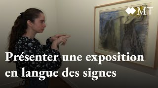 Le Nouveau Musée National de Monaco présente des expositions en langue des signes [upl. by Notlimah167]