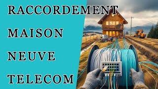 Comment Raccorder sa Maison Neuve au Téléphone [upl. by Jeromy]