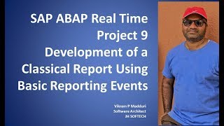 SAP ABAP Real Time Project 9 [upl. by Lorne348]