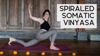 15 minute Spiraled Somatic Vinyasa Yoga Flow  COLE CHANCE YOGA [upl. by Milah441]