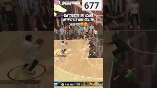 6’6 DEMIGOD TAKEOVER THE 1V1 COURT IN THE THEATER NBA 2K25 nba2k25 nba2k25gameplay nba2k shorts [upl. by Nonnair998]