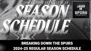 Spurs Merch of the Month Breaking down the San Antonio Spurs 202425 regular season schedule [upl. by Mikal]