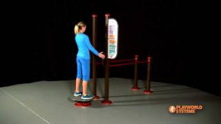 Stabilizing amp Balance Disc  Squat [upl. by Annoyt]