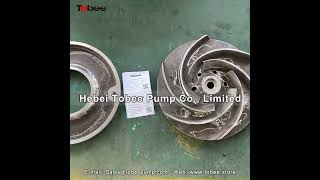 Tobee® replace Andritz ACP80 250 33 SO Impeller and Front Lining [upl. by Eintruok]