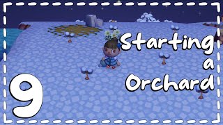 Starting an Orchard  Animal Crossing City Folk Lets Play  Ep 9 [upl. by Arakihc209]