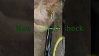 Old shock vs new shock 10 fusion hybrid suspension mechaniclife mechanicshop autorepair [upl. by Neelahtak]