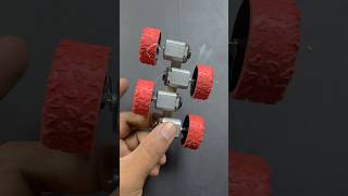 DIY 4 DC Motor Car Build Your Own Powerful Electric Toy Car shorts dcmotor motor experiment [upl. by Crista]