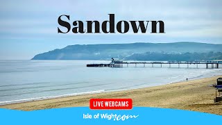 🔴 Sandown Esplanade amp Beach Webcam  Sandown Isle of Wight  LIVE UK Webcams [upl. by Yrovi12]