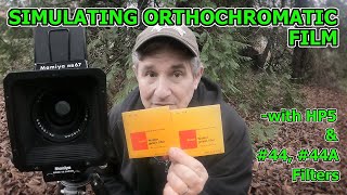 Orthochormatic Look On Pan Film [upl. by Intyre]