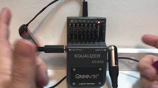 Review preenvio do pedal Groovin Equalizer EQ400  Adriano [upl. by Arella573]