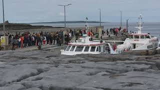 The Doolin ferries County Clare Ireland August 2023 [upl. by Alekat]