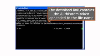 Download from the OTN using WGET [upl. by Melisse]