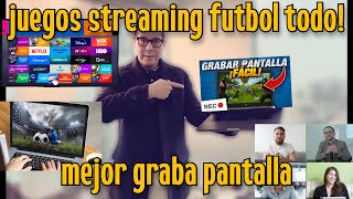 GRABA pantalla PC TV Juegos modo EXPERTO GARANTIZADO [upl. by Elleinet]