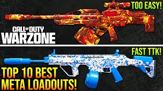 WARZONE New TOP 10 BEST META LOADOUTS After Update WARZONE Best Weapons [upl. by Beka]