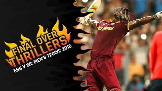 Final Over Thrillers England v West Indies  T20WC 2016 [upl. by Assirhc]