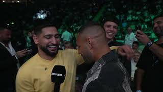 Amir Khan And Kell Brook Reunited  British Boxing Icons Discuss Their Bout As Brook Teases Return [upl. by Anawaj]